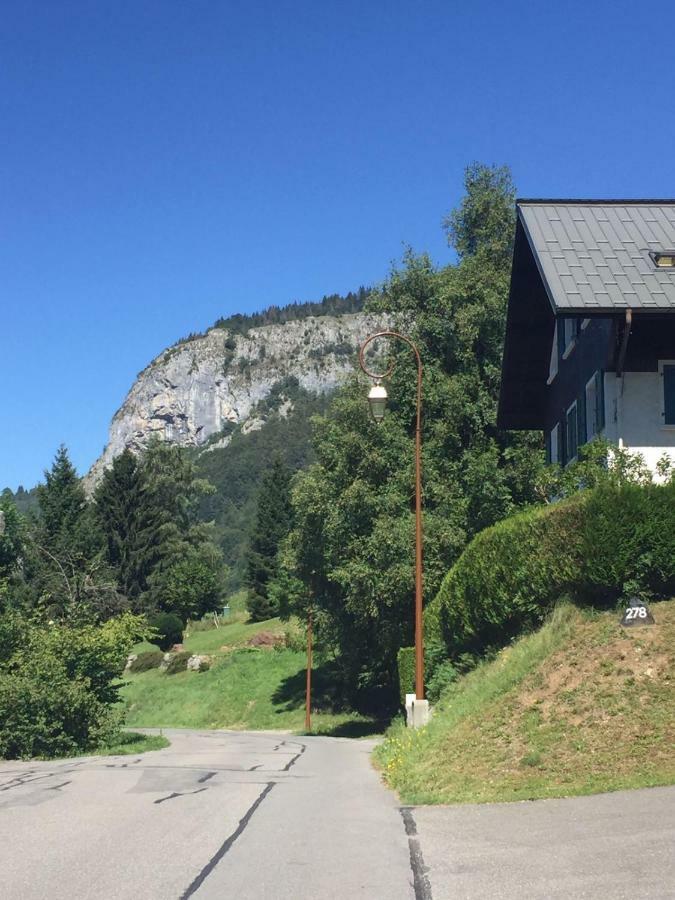 Chalet La Grande Vue Saint-Jean-dʼAulps Extérieur photo