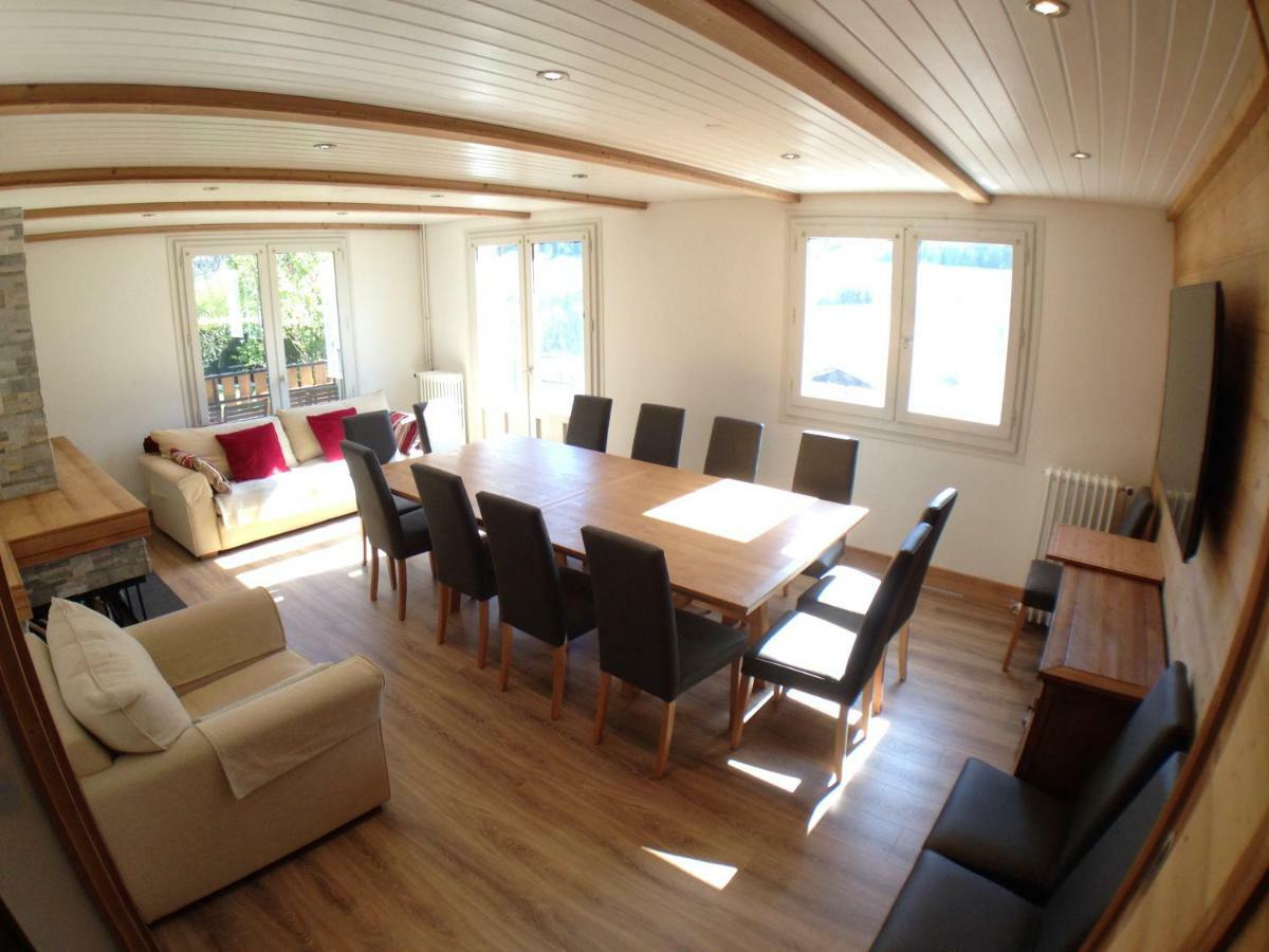 Chalet La Grande Vue Saint-Jean-dʼAulps Extérieur photo
