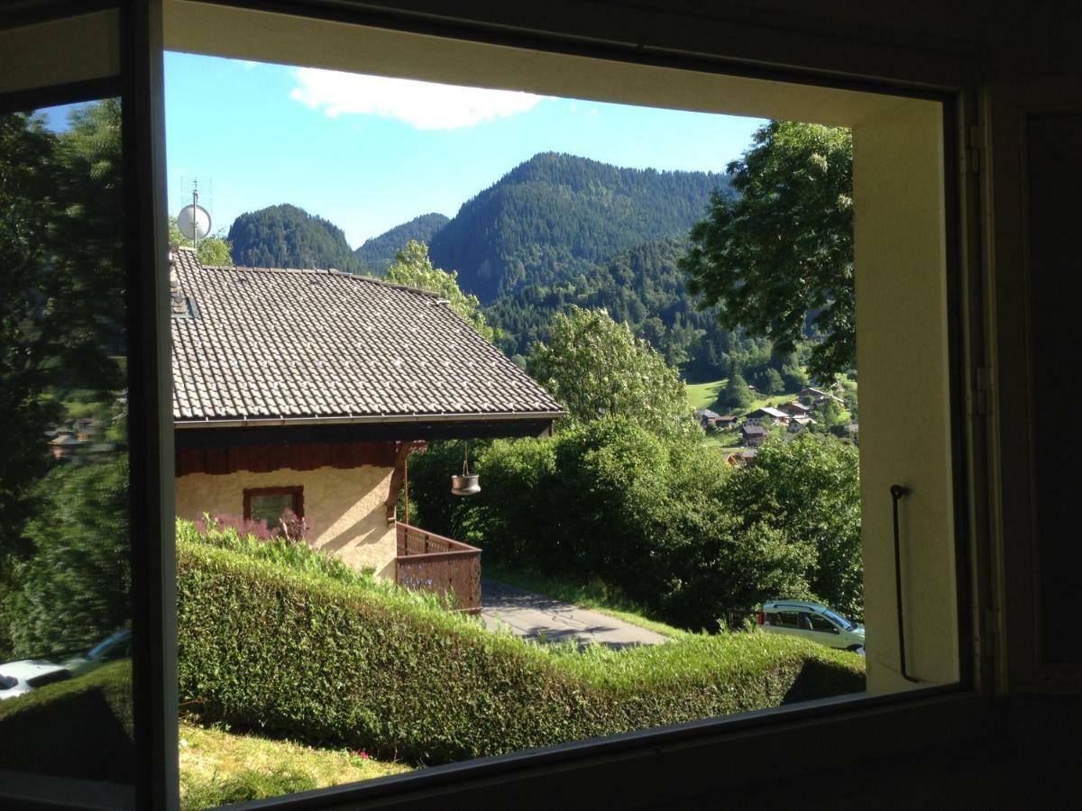 Chalet La Grande Vue Saint-Jean-dʼAulps Extérieur photo