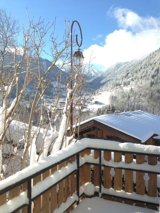 Chalet La Grande Vue Saint-Jean-dʼAulps Extérieur photo